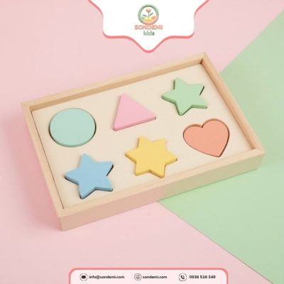 Hộp Cắt Hình Gỗ - GD010