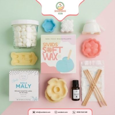 Set Làm Nến Mềm Không Nhiệt - TC043