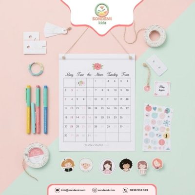 Bộ Làm Lịch Treo Tay Bé - TC046