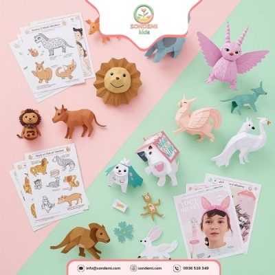 Bộ Làm Tượng Giấy Papercraft - TC050